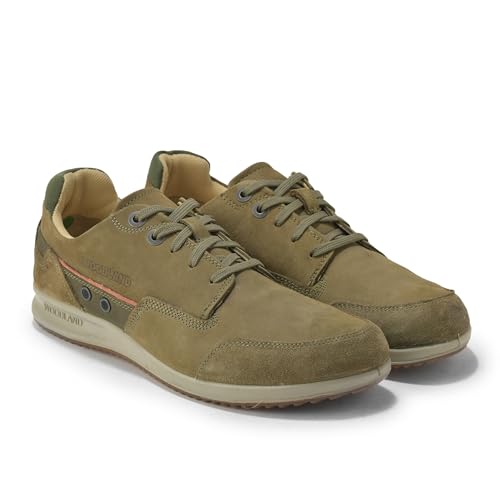 Image of Woodland Men's Leather Sneaker
