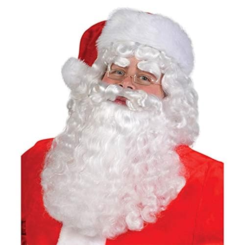 Preisvergleich Produktbild Santa Claus Adult Wig and Beard Sets
