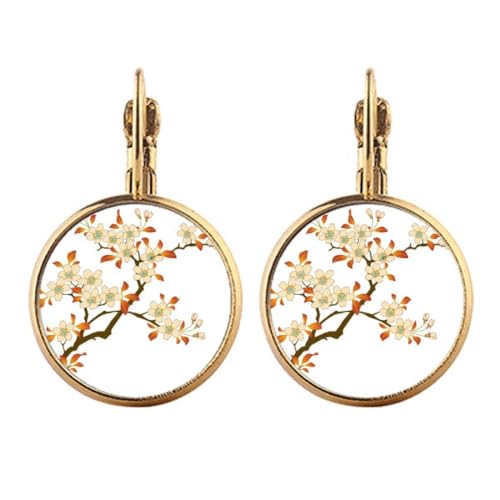Boucles d'oreilles pendantes à clip en or pour mariages et soirées