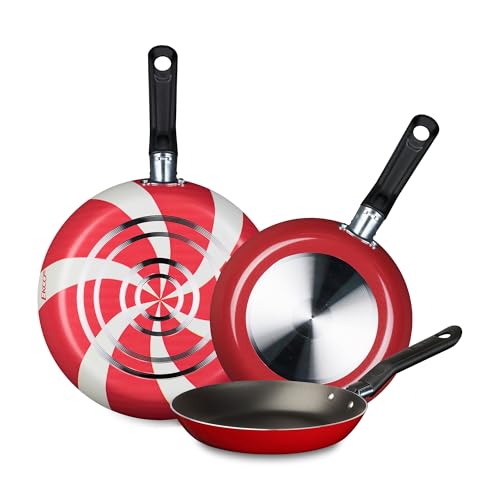 La mejor comparación de Juego de sartenes ekco , tabla con los diez mejores. 43 Ekco | Juego de Sartenes con Antiadherente Caramelo 3 Piezas de Aluminio
