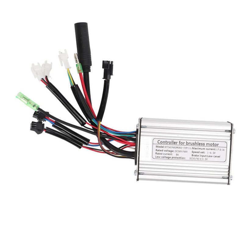 Regulador Patinete Electrico Controlador de bicicleta eléctrica 36V 48V controlador de velocidad del Motor de onda sinusoidal accesorios de bicicleta eléctrica 15A 17A 22A 25A piezas de bicicleta eléc