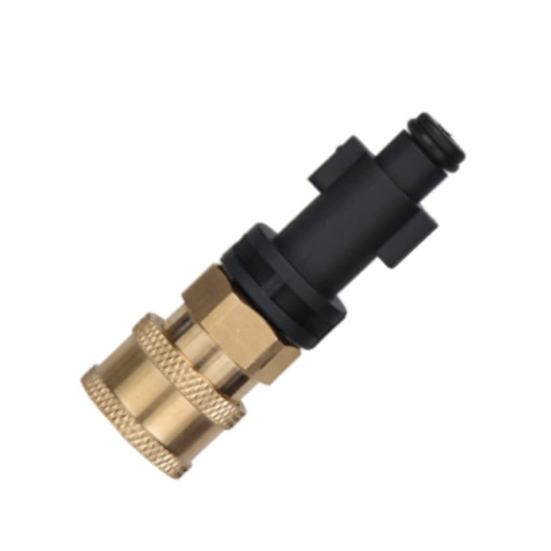 NC High Pressure Washer Hose Adapter 1/4'' Quick Connector Plastic Foam Nozzle Pressure Washer Accessories Fitting - for Bosch .NOPEILVI