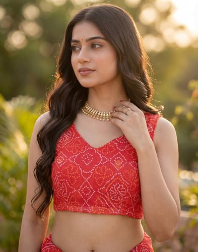 Image of SIRIL Women's Cotton Linen Printed, Zari Border One Minute Ready To Wear Saree With Unstitched Blouse Piece