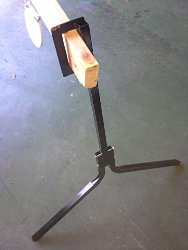 Viking Solutions Adjustable Target Stand - Durable Easy To Set Up Gong Or Archery Target Stand Set Up - Ground Stakes Included #TOP5