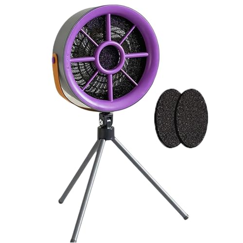 GAOFESA Campana de alta eficiencia, con textura de ventilador de hollín para entusiastas del camping, fácil mantenimiento, pequeño ventilador de cocina