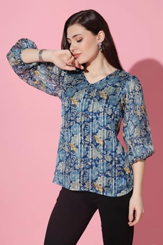 Image of Fashion Dream Women's Georgette Regular Fit Top