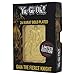 Yu-Gi-Oh! Limited Edition 24k Gold Plated Gaia The Fierce Knight Metal Card