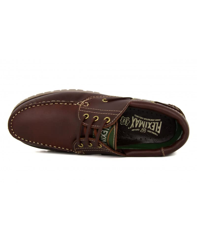 Nautico Hombre Tallas Grandes del 35 al 52 Piso Goma Tacos. Cordones
