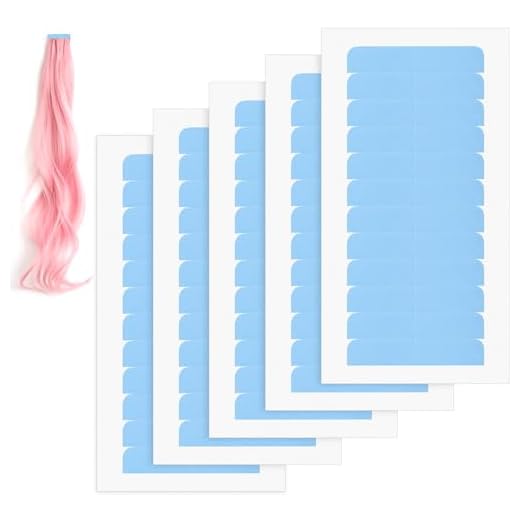 Yuomeaz 60 PCS Double Sided Wig Tape for Lace Wigs, Lace Front Wig Tape, Invisible Self Adhesive Hair Tapes Strips, Waterproof Wigs Toupees