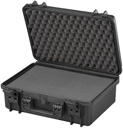 Max Cases - MAX430S.079 Negro - Maleta hermética con espuma pre-c...