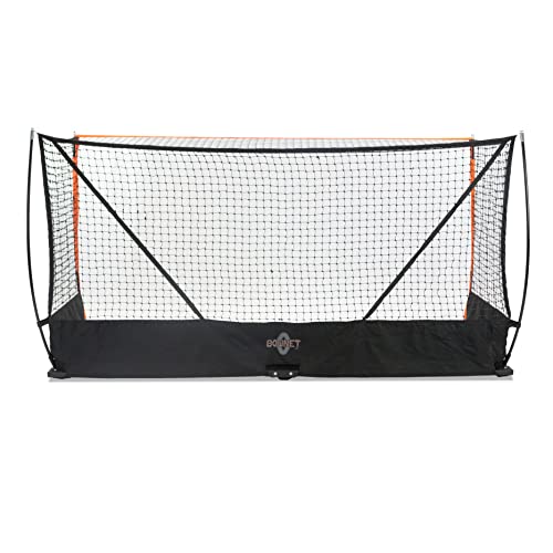 Bownet Youth Portable Outdoor Indoor Field Regulation Hockey Goal Net 4X8 Black #TOP3