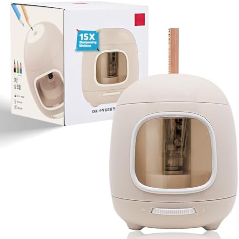 （08:30時点） 【2026新登場】電動鉛筆削り 電動シャープナー 5000回鉛筆を削ることができ 3段階の調整 電源の2種類：（単三電池2本/USB電源コード）充電不可 鉛筆を削る 省エネ設計 6.5~8mm鉛筆 色鉛筆と互換性があり 長寿命 コンパクトでポータブル 使いやすい 子供の贈り物