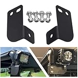 KANGIKX Rear Roof Roll Pro-fit Cage Bar Reverse LED Brackup Light Pod Light Mounting Brackets Fit...
