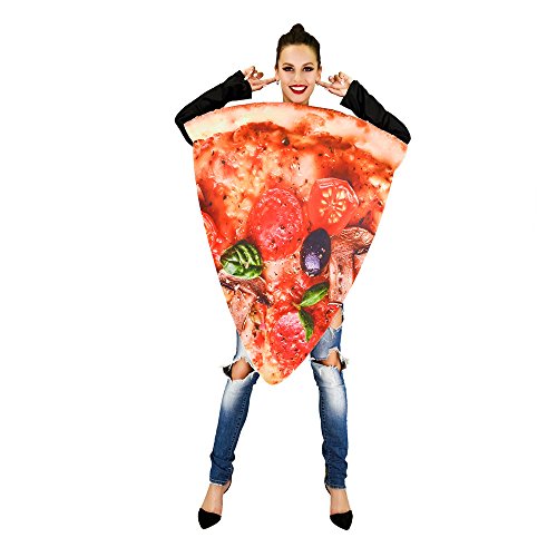Disfraz de porción de pizza