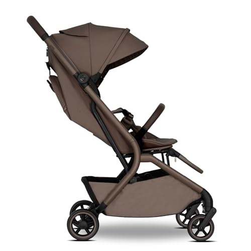 my junior® LIYO Buggy, ab Geburt bis 22 kg, IATA-zugelassen, EvoOne™ Technologie, Einhand-Faltmechanismus (Mocca Brown, LIYO Buggy)