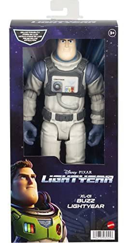 Image of Buzz Lightyear Disney Pixar Lightyear XL-01 Buzz Action Figure Large 12 inch Tall with Authentic Movie Details and 14 Movable Joints
