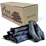 こだわり紀州備長炭 和歌山県産 希少部位 馬目&樫 丸物 半丸 赤外線 調理用 加熱 炭火焼き 旨味凝縮 (1箱(1.5kg))