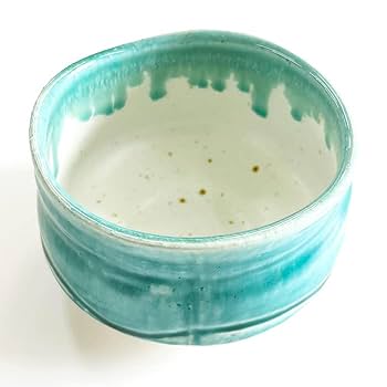 Amazon | ［ Made in Japan ］ 茶道具 美濃焼 トルコ釉 抹茶茶碗