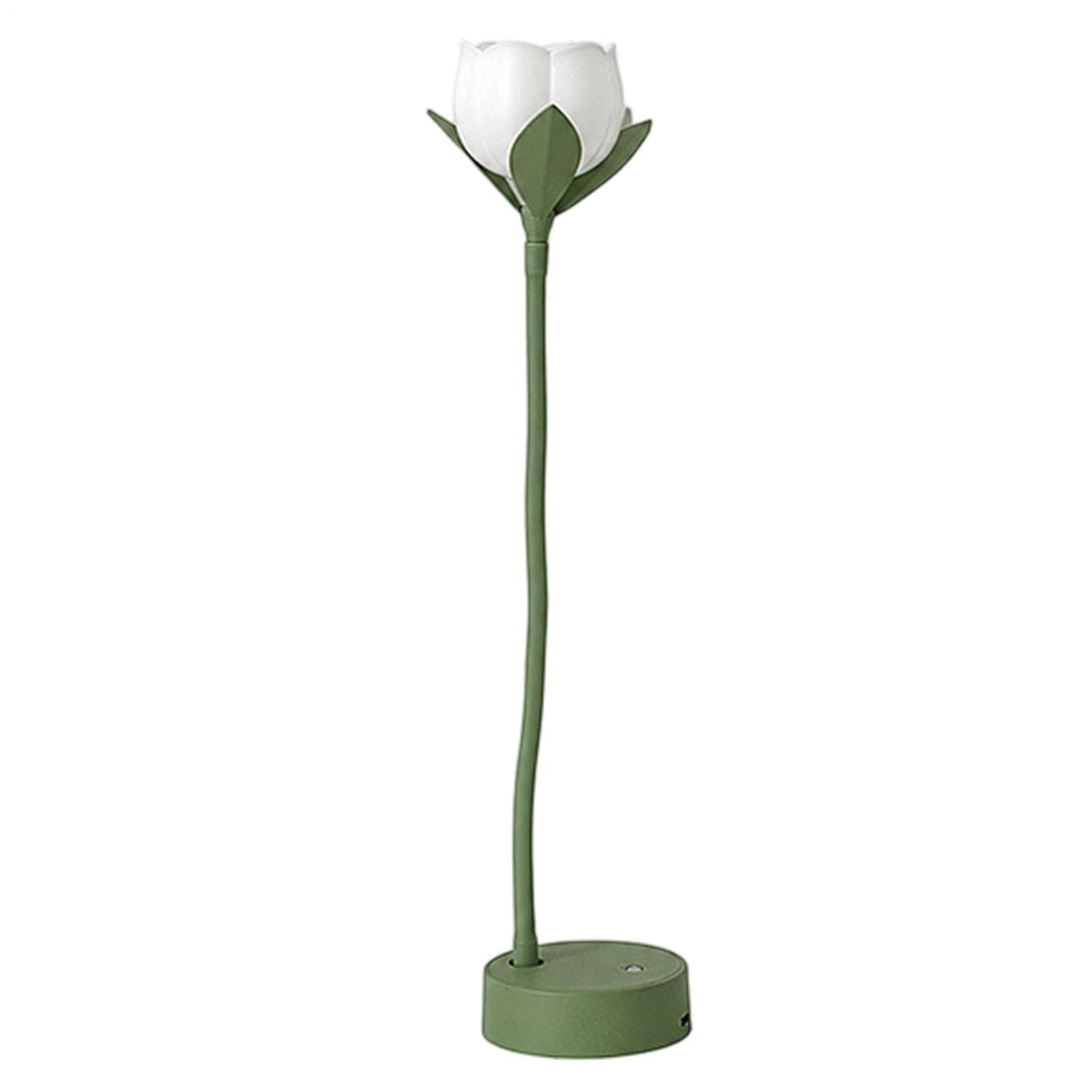 Aplique de Pared de Flor Magnética Sin Cables con Regulación Táctil y