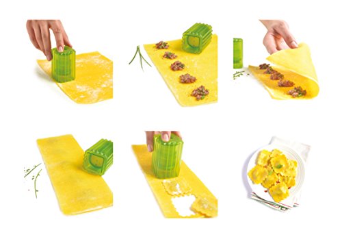 Kit Mini Ravioli C/ 4 Cortadores 5 Molde