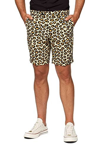 Opposuits Men's Summer Suit Outfit - Slim Fit - Includes Short Sleeved Blazer - Shorts and Tie4