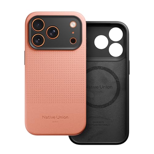 Image of Native Union Active Case - MagSafe Compatible with Built-in Magnets - Rugged Design - Recycled Materials - Ultra-Durable Drop Protection up to 10ft / 3m for iPhone 17 Pro (Apricot)