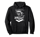 Chemise de table tournante - Chemise DJ - Plan de table tournante Sweat à Capuche