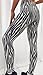 Fashion Pattern Print Leggings for Women,Cozy Beautiful Soft Printed Workout Legging Pants,Leopard/paw/Love Legging Pants (ZebraPrint)