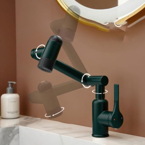 Mitigeur acier inoxydable 4 modes jet eau robinet cuisine rabattable - 8