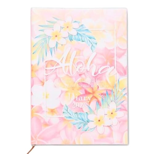 �A���n�_�C�A���[ 2026 �蒠 �n���C�A�� �X�P�W���[���� B6 Kahiko Maunaloa (�v�������A)