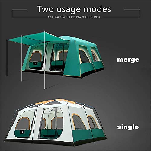 Carpa Domo Festival con 12 Ventanas Pop Up Grande para 8-12 Personas miniatura 7