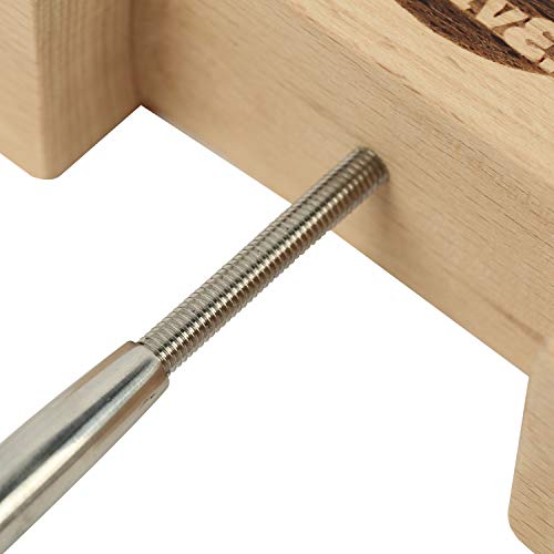 Image of Fitted Hat Stretcher Adjustable -One Size Fits All Cap,Solid Wood & Heavy Duty Unisex Hat Jack Stretcher