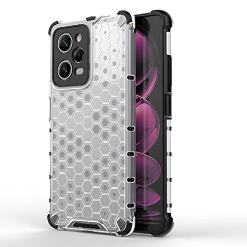 Image of Glasgow Back Case Cover Designed for [ Poco X5 Pro 5G ] (Stylish Look | Shock Proof) - Transparent
