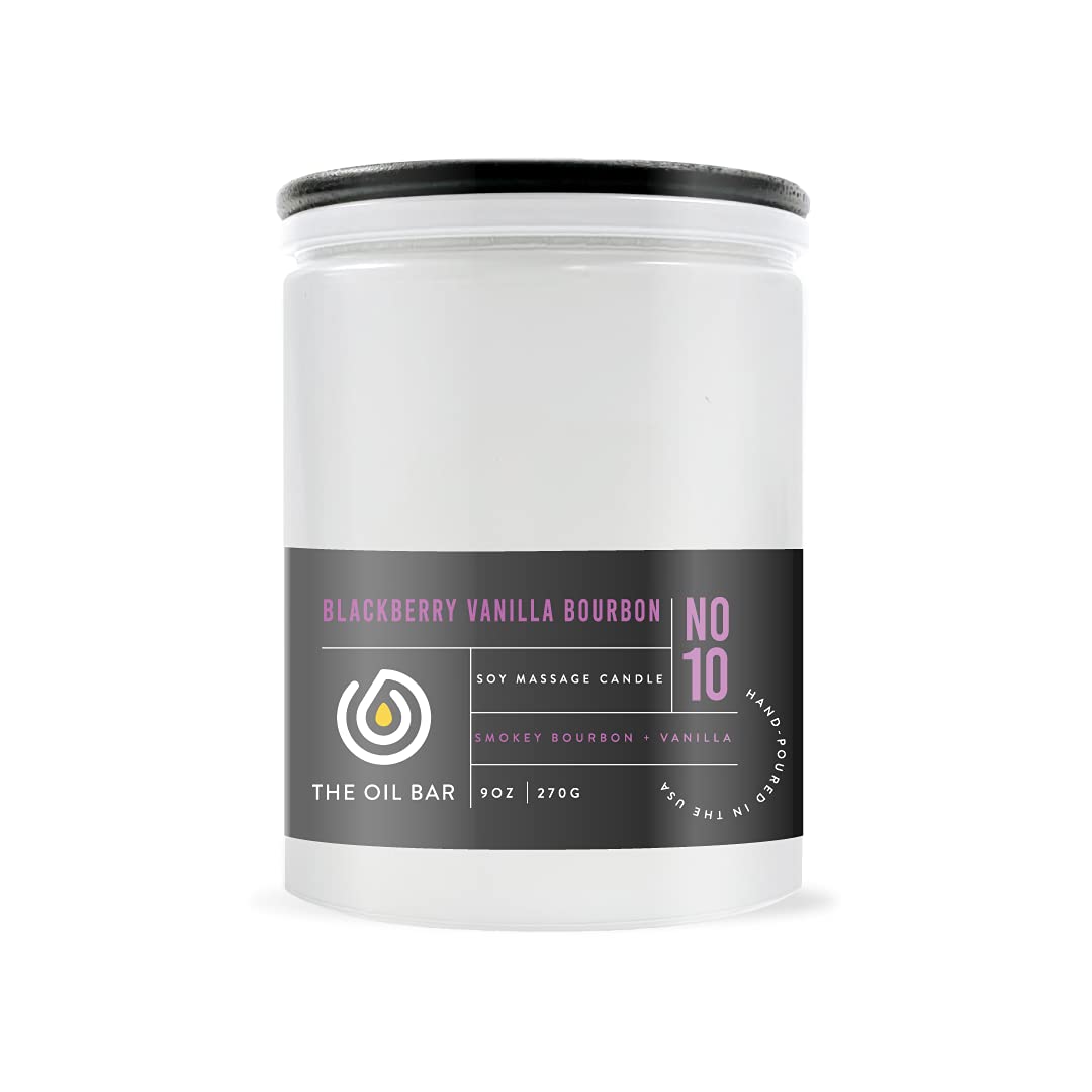 Scented Candle: No. 10 Blackberry Vanilla Bourbon