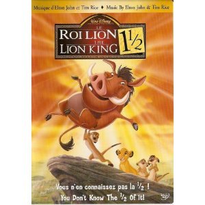 Lion King 1 1/2 (Quebec Version) [DVD]