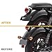 REARACE Motorcycle Fender Eliminator Compatible with Royal Enfield Meteor 350 2020-2025 Tail Tidy License Plate Bracket