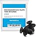 Impresa Dishwasher Kick Plate Clips & Fasteners - Black Plastic D-Shape, One Size - Compatible with Kenmore, KitchenAid & Whirlpool Models - Kick Plate & Access Panel Retainer