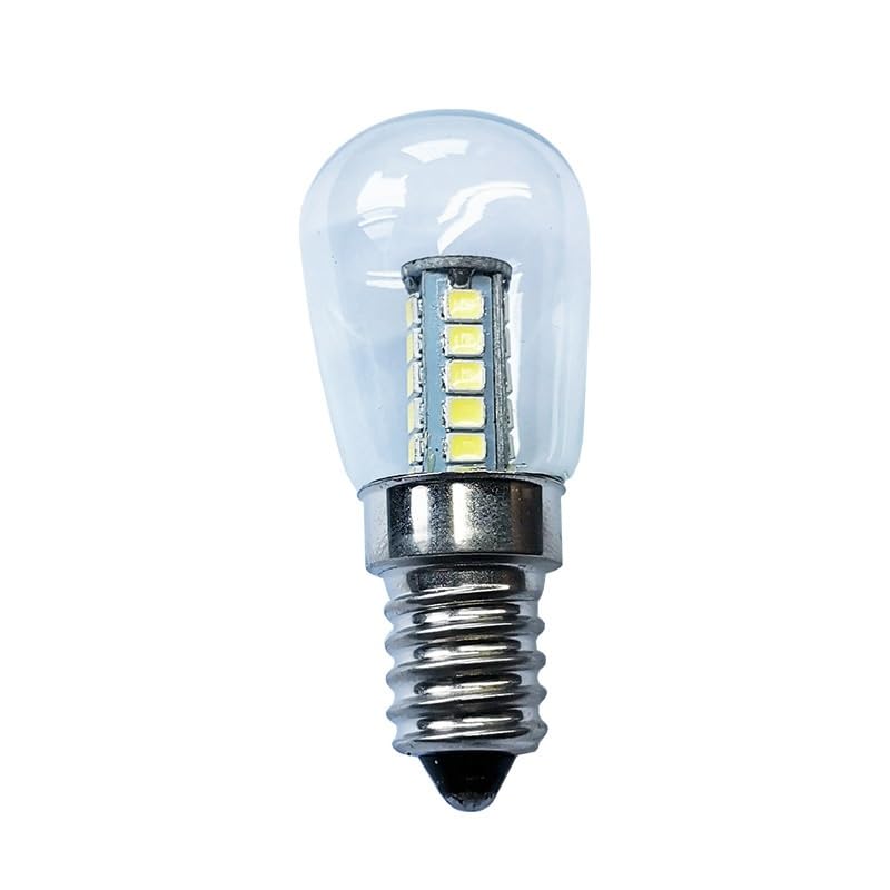 Luce di casa 20 pz/lotto T26S Lampadina E12/E14/E17/B15D 110V 220V HA CONDOTTO LA Luce Del Frigorifero Luce di Sale A Microonde luce(Warm 2700K,E14 110V)