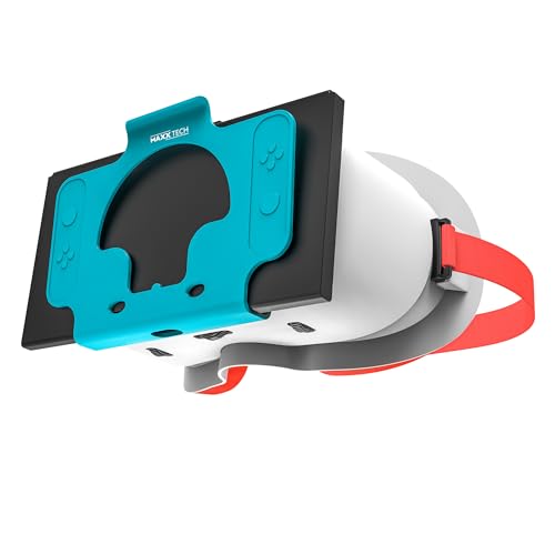 Casque VR pour Switch et Switch OLED avec lentille réglable
