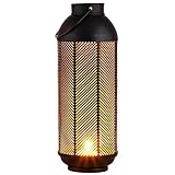 Verleihen Sie Ihre Wohnung & Haus Innen & Außen mit diesen skandinavisches Design Windlichter einen Hauch von Charme | Perfekt als Landhausstil Dekoration für Kerzen & Teelichter, sind sie eine Ergänzung für romantische Abende Drinnen & Draußen