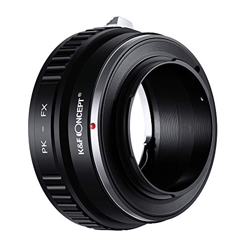 K&F Concept Lens Mount Adapter Pentax Pk Lens To Fuji Fx Mount Camera Adapter Fits X-Pro1 X-E1 X-M1 #TOP5