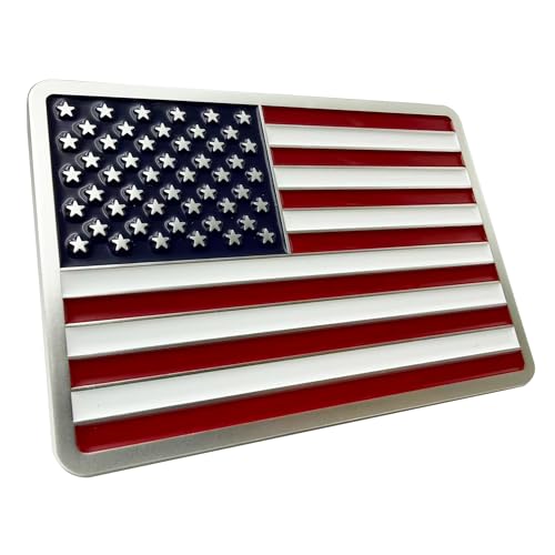 Imán metálico decorativo bandera USA rectangular