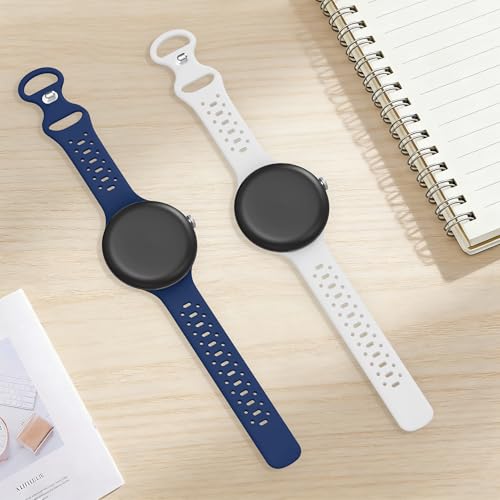 Correas de silicona que evitan el sudor para Google Pixel Watch de 41 mm en pack 4