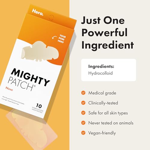 Mighty Patch Nose Pimple Patches (10 count) by Hero Cosmetics — view 6