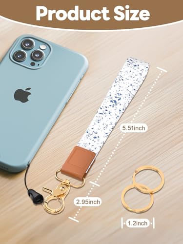 Image of Wristlet Keychain for Women and Men, Key Chain Holder, Wrist Lanyard for Keys
