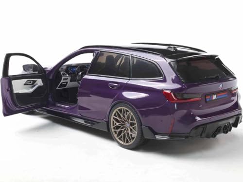 Solido BMW M3 G81 1:18 Twilight Purple miniatura 6