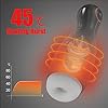 JFRong Elektrischer Masturbieren Cup mit 45° Heizfunktion für Mann, Leise Vibration Handfrei Automatischer Masturbator mit 4 Blowjob Saug und 6 Vibrationsmodi Taschenmuschi Sex Toy für Männer(Weiß) #2
