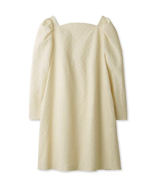 Amazon.co.jp: [セルフォード] ふくれジャガードミニワンピース  