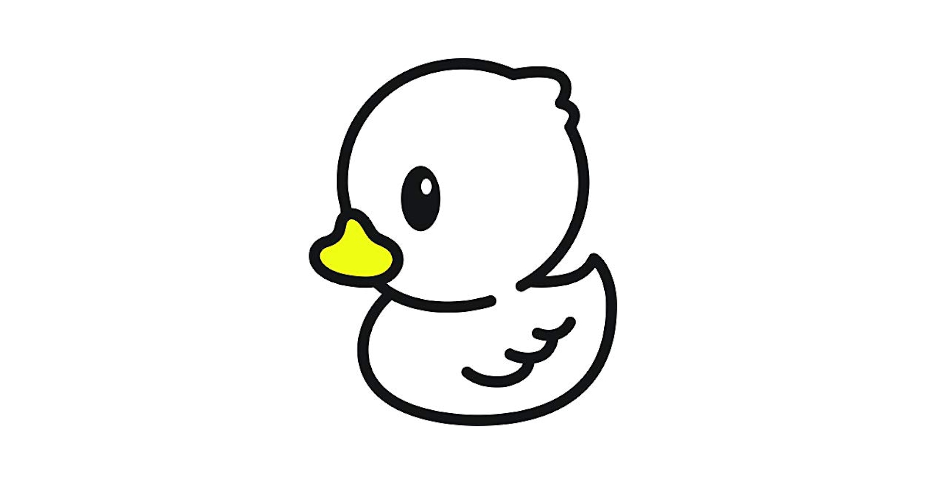 yukky☆彡 Cute Kawaii Baby Chick Duck Ducky Cartoon Vinyl Decal