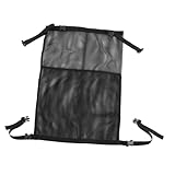 Hoement 酸素シリンダーバッグ 車椅子用ダブルタンクホルダー 調節可能ストラップ付き メッシュ収納ポケット搭載 ポータブル着用快適設計